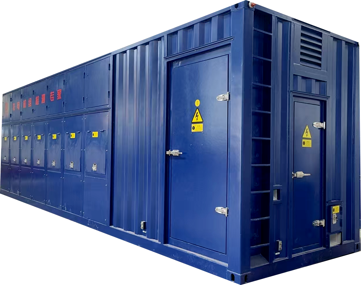 凯翔科技为国内知名造船厂定制AC6600V-5625kVA-RL发电机组智能测试系统